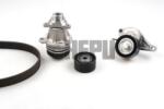 HEPU Pompa apa + Set curea transmisie cu caneluri HEPU PK09070 (PK09070) - automobilus
