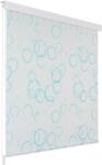 vidaXL Roletă perdea de duș 100x240 cm Model bule (142866) - comfy Perdea de dus