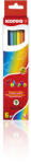 Kores Creioane colorate Kores triple. 6 buc de marca veche