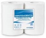  Hârtie igienică Cento JUMBO 280 2 straturi de celuloză, diametru 28 cm, rolă 260 m