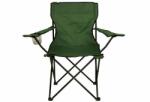  Scaun pliabil de camping, negru, verde