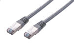 C-TECH Patchcord Cat5e, FTP, gri, 2m (CB-PP5F-2)