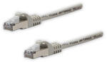 Neutralle Cablu LAN de rețea FTP patchcord, Cat. 5e, RJ45 tată - RJ45 tată, 2 m, ecranat, gri, cupru pur, economic