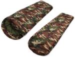  Sac de dormit pentru drumeții, 210x75cm, camuflaj Sac de dormit