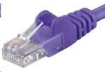 PremiumCord Cablu patch UTP RJ45-RJ45 CAT5e 0.25m violet (sputp002V)