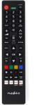 Nedis TVRC45PASHBK - Telecomandă de rezervă | Panasonic / Sharp TV | Preprogramată | Negru (TVRC45PASHBK)