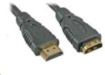 PremiumCord Cablu prelungitor HDMI la HDMI 10m, conectori placați cu aur (kphdmf10)