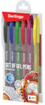 Berlingo Berlingo, set role gel, culoare, 6 buc, 0.5mm, gel triunghi