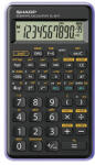 Sharp Calculator Sharp EL-501TVL, violet, științific, cu zece cifre