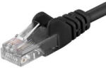 PremiumCord Cablu patch UTP RJ45-RJ45 CAT6 5m negru (sp6utp050C)