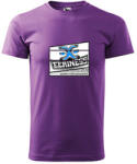 Eeriness Tricou ERINESS, bărbați, violet, mărimea S