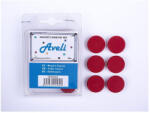 Aveli Set magneti AVELI, culoare rosie (XRT-00097)