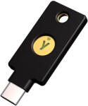 Yubico Cheia de securitate C NFC - USB-C, suportă autentificarea multifactorială (NFC), suport FIDO2 U2F, rezistent la apă (Security Key C NFC) Securitate laptop