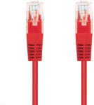C-Tech patchcord Cat5e, UTP, roșu, 3m (CB-PP5-3R)