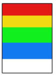 Logo Etichete cu logo 210mm x 297mm, A4, mate, mix de culori, 1 etichetă, 180g/m2, ambalat 10 buc, pentru imprimante cu jet de cerneală și laser