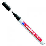 edding Marker Edding 751 negru cu vârf rulou 1-2mm (7580097001)