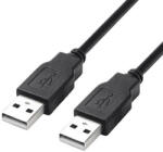  Cablu USB (2.0), USB A tată - USB A tată, 1, 8 m, negru, de mare viteză