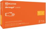 Mercator Medical DERMAGEL COATED - Mănuși de corp fără pudră din latex, polimer cu strat interior, 100 buc, XS