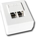 Datacom STP priză dublă deasupra tencuielii Cat6 FA-1004 (2457)