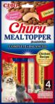 INABA Meal Topper Chicken 4x14 g recompensa crema pentru pisici, cu pui