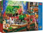 Trefl 1000 db-os Premium Plus puzzle - Tea Time - Bajkeverő cicák (10839) (10839)