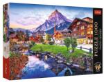 Trefl 1000 db-os Premium Plus puzzle - Alpine Village, Switzerland (10854) (10854)