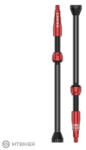 Lezyne CNC cső nélküli szelep, 80 mm, 2 db, piros