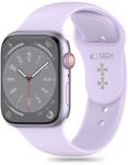 Tech-Protect szilikon szíj Apple Watch 4 / 5 / 6 / 7 / 8 / 9 / SE (38 / 40 / 41 mm) - Lila