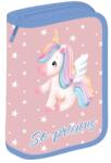 School Friendly Penar echipat School friendly 1 fermoar 2 extensii, 31 piese, Motiv unicorn, Roz (MCPE31CK70) Penar