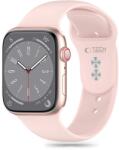 Tech-Protect Silicone szíj Apple Watch 4 / 5 / 6 / 7 / 8 / 9 / SE (38 / 40 / 41 mm) - Pink