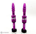 e*thirteen e*tizenhárom Quick Fill cső nélküli szelep 23-31 mm 2 db Padlizsán