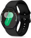 Tech-Protect szilikon szíj Samsung Galaxy Watch 4 / 5 / 5 Pro / 6 / 7 / FE - Fekete