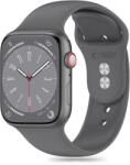 Tech-Protect Szilikon Szíj Apple Watch 4 / 5 / 6 / 7 / 8 / 9 / SE (38 / 40 / 41 mm) - Szürke