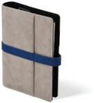 SATURNUS Kalendárium, gyűrűs, betétlapokkal, L, műbőr, SATURNUS, 225, szürke-kék (NKL225SZK) (NKL225SZK)
