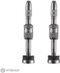 e*thirteen e*tizenhárom Quickfill Gen2 cső nélküli szelep, golyóscsap 16-24 mm, ezüst