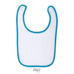 SOL'S Gyerek SOL'S SO01211 Sol'S Babib - Baby Bib -Egy méret, White/Fuchsia