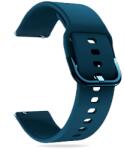Hello Színes Szilikon Óraszíj - Univerzális Okosóra Szilikon Pótszíj 22 mm - Sötétkék