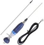 Sirio Antena CB Sirio SUPER 9 cu fluture, lungime 155 cm, 27 - 28.5 MHz, 250W, montura, cablu RG58 de 4m si mufa PL259 incluse (PNI-SIRIO-SUPER9) - pcone