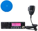 PNI Statie radio Statie radio CB TTi TCB-900 EVO, DSS, SQ, Dual Watch, Mic Gain, 12V-24V cu sticky pad Blue cadou (TTI-PACK77) - pcone Statii radio