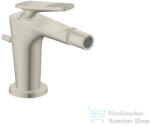 Hansgrohe CITTERIO C bidé csaptelep automata leeresztővel, rombuszmetszéses fogantyúval, rozsdamentes acél hatású 49211800 (49211800)