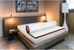 Bedora Topper Bedora Leon Dual Confort 140x200 cm, medie/moale, 8 cm, husa detasabila, lavabila, antialergica