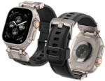 Spigen Apple Watch (42/44/45/49mm) Szíj - Spigen DuraPro Armor - Fekete (AMP07591)