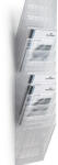 Durable Prospektustartó Durable Flexiboxx 12 rekeszes A/4 , álló átlátszó (PAP4052-0726)