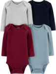 CARTERS CARTER'S Body hosszú ujjú Mix fiú egyszínű LBB 4 db NB/ méret 56