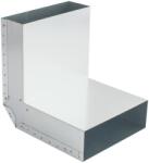 DARCO Téglalap Csatorna Könyök Térbeli 90° 250x50 Mm (kss250x50/90-oc)