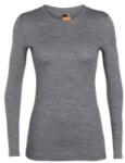 Icebreaker Oasis LS Crewe Women (104375) Tricou cu mânecă lungă Icebreaker Gritstone HTHR M