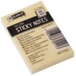 D. rect Notes adeziv 75 x 51 mm galben D. Rect (LV009121)