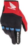 Alpinestars Mănuși moto Alpinestars Copper Honda colecție negru-roșu-albastru (AIM120-536)