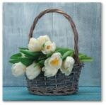  Decoupage szalvéták Tulips in the Basket - 1 db (Decoupage)