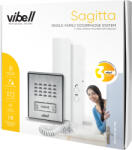 ORNO 1 lakásos kaputelefon, 1db beltérivel, 2vezetékes, SAGITTA, felületre szerelhető kültéri (OR-DOM-SG-918)